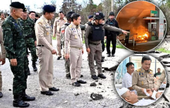 PM orders top aides south from Paris as coordinated attacks torch a petrol station and injure tourists