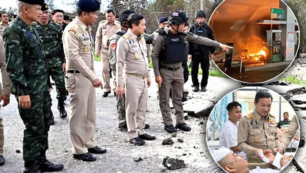 PM orders top aides south from Paris as coordinated attacks torch a petrol station and injure tourists