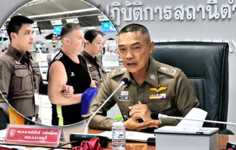 Police chief in Pattaya commends the investigative team that arrested Aussie murder suspect in 6 hours