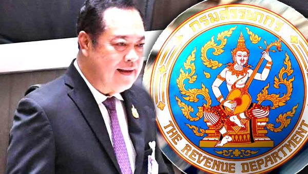 Prachachart Party leader warns public finances face a deep crisis with falling tax income and more debt