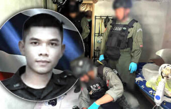 Ranger killed in heavy Narathiwat security operation. Extended battle between army and insurgents