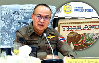 Thai Airways air hostess held in an Australian prison on heroin trafficking charges. Thai police seek details
