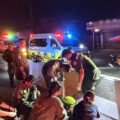 Young woman decapitated in latest horror motorbike crash this time in Pathum Thani on Sunday morning