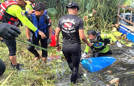 Chilling Nonthaburi find linked to a despicable love rivalry murder by a cruel killer still on the run