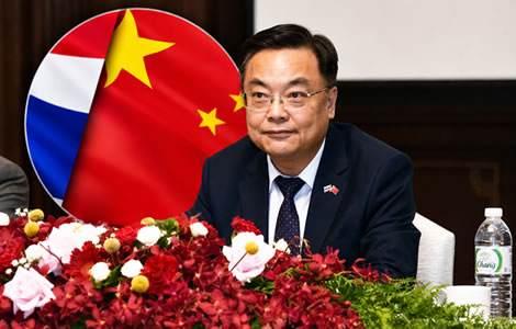 Chinese ambassador appeals to the Thai media not to offend genuine business investment from his country