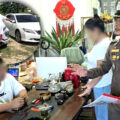 Chinese second car concern smashed by police as part of a nationwide crackdown on foreign businesses
