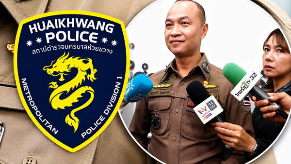 Dragon symbol ordered removed from Huai Khwang police uniforms but senior officers deny links to China