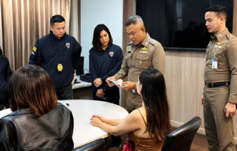 Five foreign women arrested on Saturday working as prostitutes on Sukhumvit in Bangkok to be deported