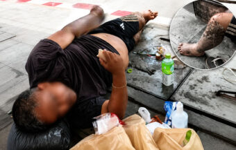 Former Filipino airline pilot who has lived in Thailand for 20 years found living on Bangkok’s streets