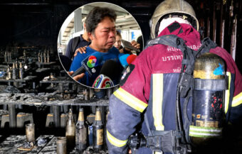 Heartbreak in Bangkok. 27 now confirmed dead in beer hall fire that flared before Midnight on Sunday