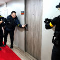 Hotel fronting a den of iniquity catering to Chinese punters raided for the second time on Saturday by armed police