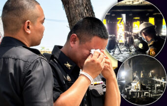 Husband says farewell to wife killed in Lat Phrao fire as 34th victim, a 20 year old woman, passes away