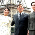 King and Queen join Princess Sirivannavari on a cruise of the Seine in Paris in a busy day on Royal Tour