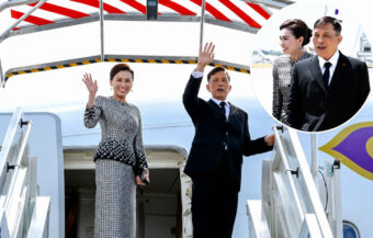 King and Queen return to Thailand after state visit to France which culminated in a visit to Airbus HQ in Toulouse