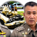 Mukdahan Police await to find out if 11 year old boy who drove pickup killing 10 monks can be questioned