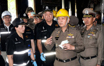 Police focus on negligence at early stage of the Lat Phrao fire investigation set up by National Commissioner