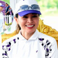 Queen Suthida presented Queen’s Cup trophy on Sunday as the King watched the closing stages of the contest