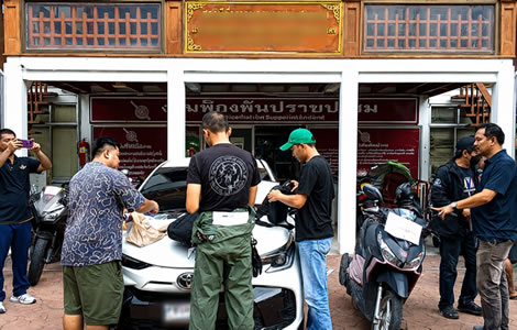 Scam networks are re-organising on Thailand's borders and targeting Thailand's banking network for laundering