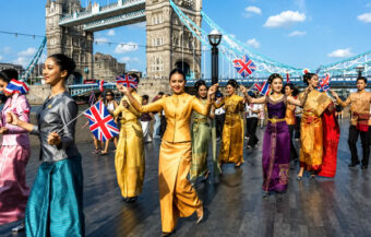 UK Thai community shows off its style at weekend cultural celebration organised by Royal Thai Embassy in London