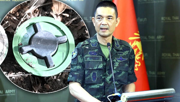 15th Thai soldier loses foot on the Thai Cambodian border. Hospitalised with additional shrapnel wounds