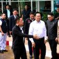 Anutin blames stress at the scene of Friday’s school massacre. Told reporters no crime was committed