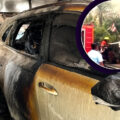 EV car erupts in flames in Nonthaburi near Bangkok after the owner runs errands. Home charger exploded