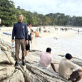 German tourist swept to his death at Freedom Bay in Phuket while his girlfriend is plucked from the sea