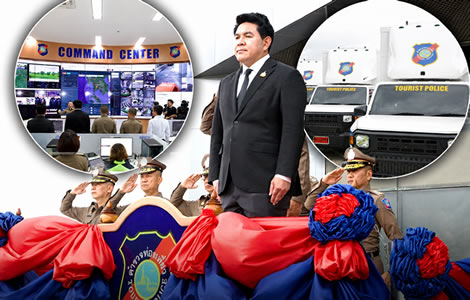 New face of Thailand’s Tourism Police. Minister visits HQ and speaks of a new era of high-tech security