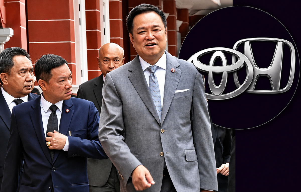 PM Anutin begins week with twin economic headaches as car makers and rail consortium threaten to walk