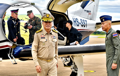 PM Anutin denies a plan for an American drone base to be set up in Thailand despite military’s US visit