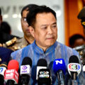PM orders killer former MP in cuffs after rebuking police for allowing him to talk with reporters without restraint