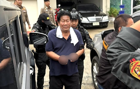 Political big wig charged with murder in Nonthaburi after gunning down Provincial Authority President
