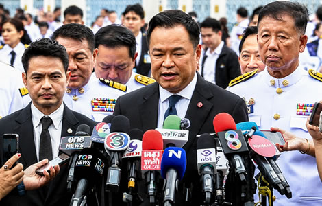 Prime Minister Anutin vows to continue his tough policy on gun ownership after Friday's mass shooting