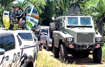 Two senior policemen killed in Tak Bai drug operation on Sunday. Detectives looking at insurgency links