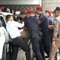 Young Russian goes berserk at Suvarnabhumi Airport. Tried to enter a restricted area. Taken into custody