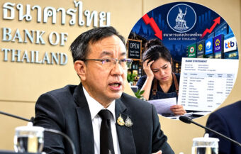 Bank of Thailand warns economic potential is falling with a severe crisis in the small business sector