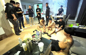 Chinese men arrested on rape and extortion charges after Pattaya raid. Woman locked up and chained