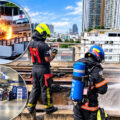 Engineers work through night after Sunday’s fire on Bangkok’s Blue Line saw more damage than thought