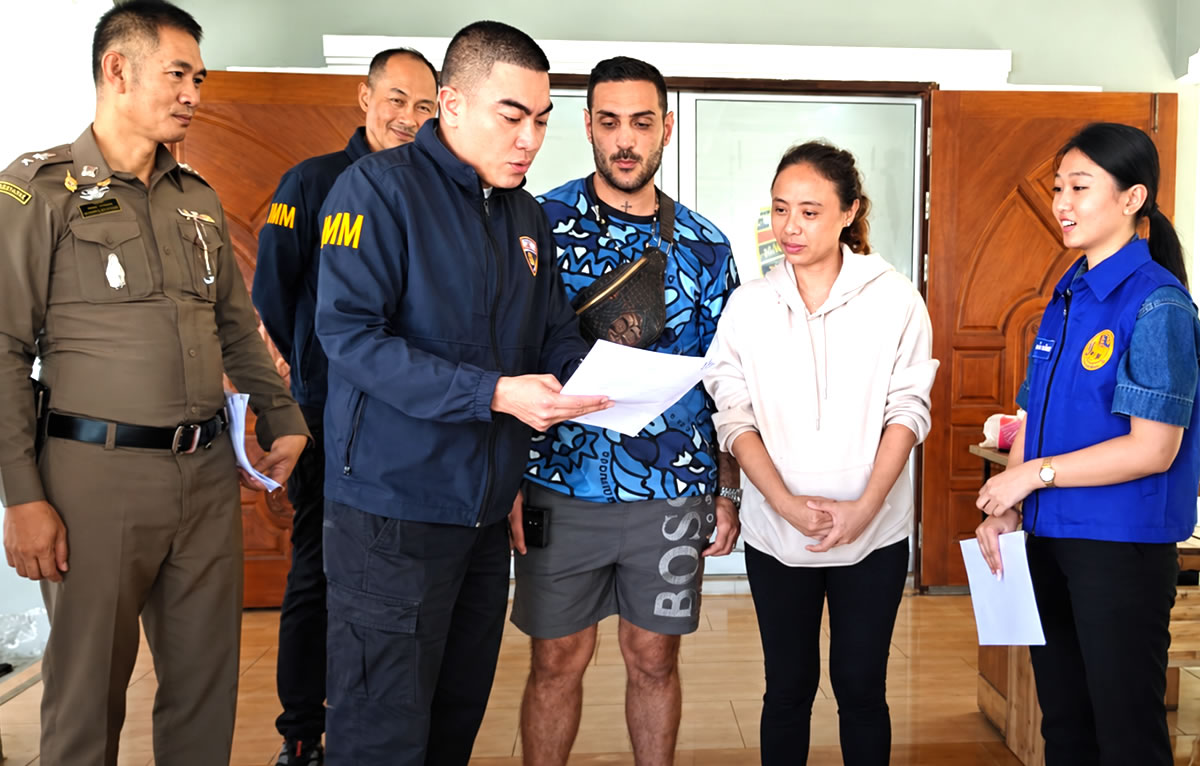 French man held at Koh Samui Police Station as deportation process commences. Israeli moved to Bo Phut