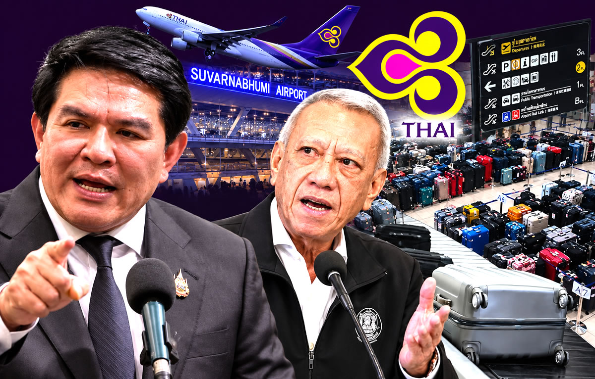 Government takes a stronger hand as Thai Airways crisis at Suvarnabhumi Airport worsened on Wednesday