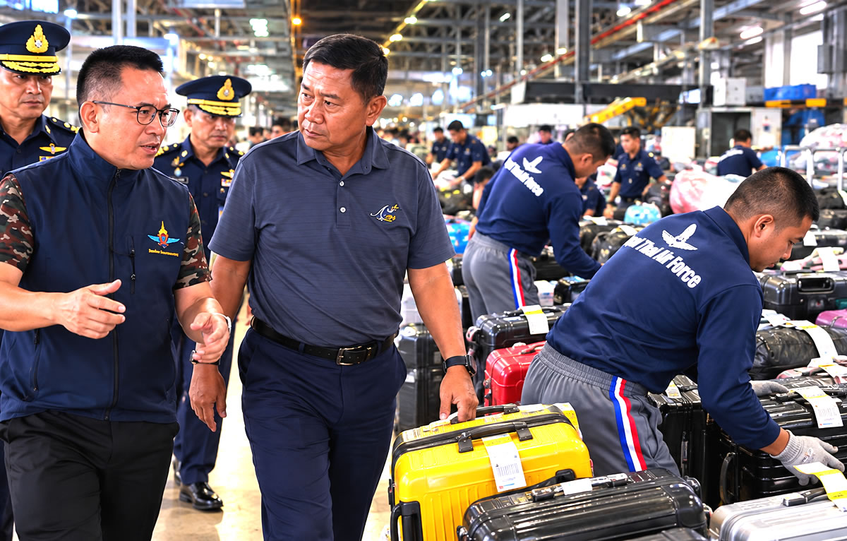 Military operations are expanded at Suvarnabhumi Airport as crisis is still not brought under control