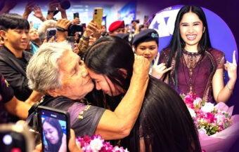 Nene Royal after conquering the showbiz world this week returns home to Phuket to her granny’s embrace