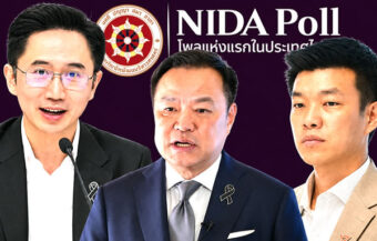 NIDA opinion poll shows rising apathy among the Thai public as Prime Minister Anutin’s base crashes