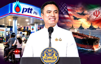 Oil fund bleeds nearly 5 billion baht a week as the government struggles to cope with Middle East crisis