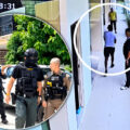 Pattaya police officer clinically executed his wife at a kindergarten and was later surrounded at home