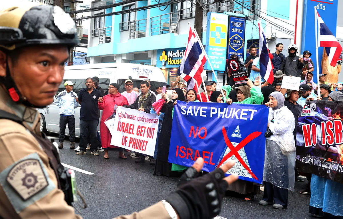 Pressure movements against Israel in Thailand are gaining momentum as they combine with street protests