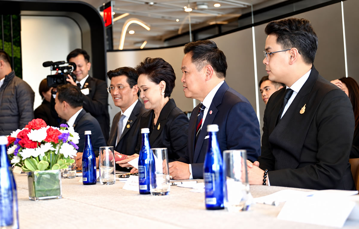 Prime Minister and his team grilled by Wall Street on Thailand’s geo political stance and growth plans