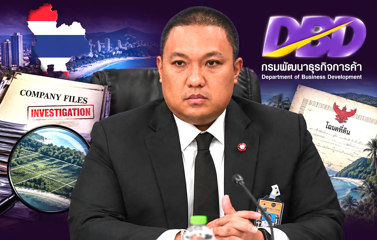 Probe into 11,000 firms linked to foreigners holding 85 billion baht in property to be complete Sept 30