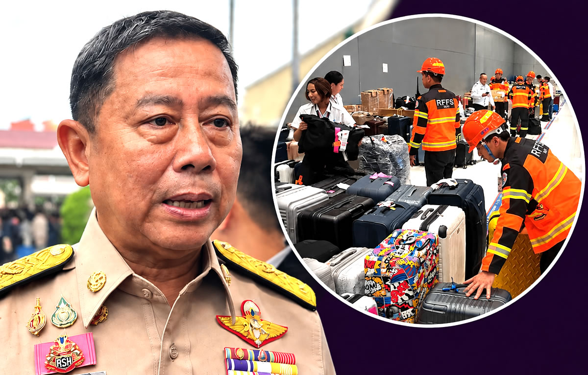 Royal Thai Army deployed to Suvarnabhumi Airport after baggage chaos gets the better of exhausted staff