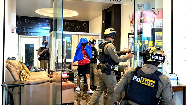 Serving police officer investigated over commotion and shots fired on Saturday morning at Pattaya condo